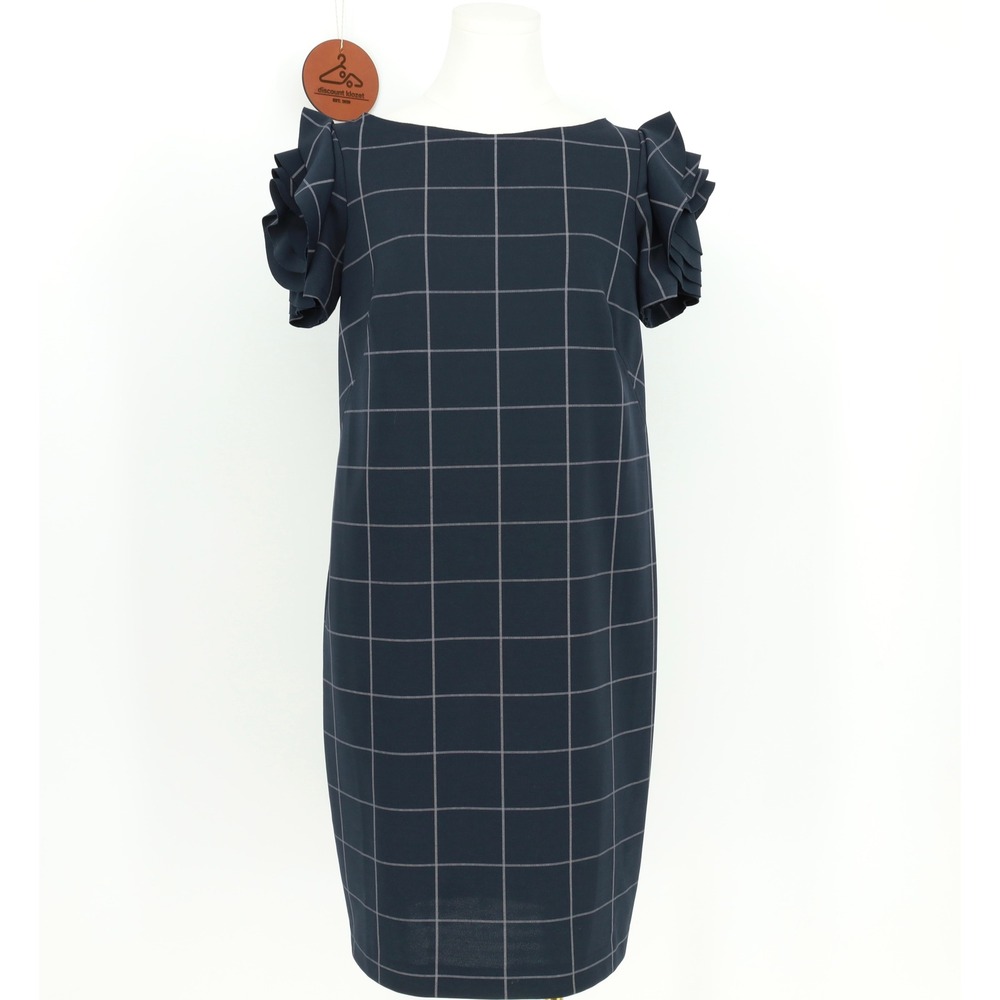 Pietro Brunelli Milano Capri Maternity Dress Milano Stitch Windowpane‎ Small